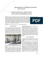 Design and Implementation of Intelligent Automatic Door System