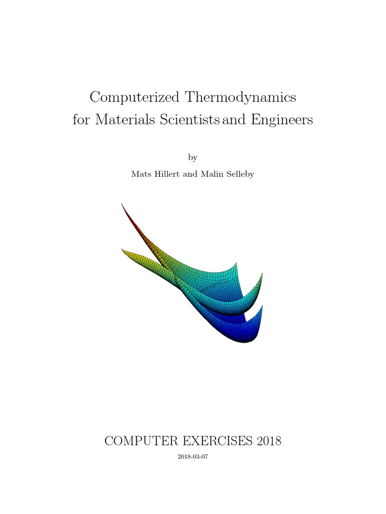 Computer Exercises A B C | PDF | Chemical Equilibrium | Temperature