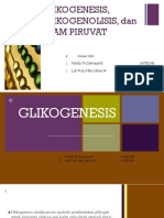 Glikogenesis, Glikogenolisis, Asam Piruvat 14700140, 14700124