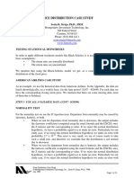 Price Distribution Case Study: Sorin R. Straja, PH.D., FRM