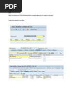 ABAP Object Oriented Approach For Reports - Redesign