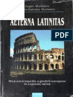 Aeterna Latinitas. Mica Enciclopedie A G PDF