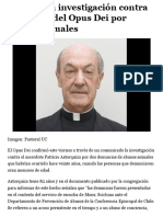 Confirman Investigación Contra Sacerdote Del Opus Dei Por Abusos Sexuales PDF