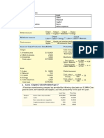 Productivity Calculation Output Input Finished Units Work in Process Dividens Sales Value of Production Labor Material Capital Enery Other Expenses