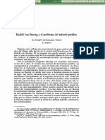 Felipe Gonzalez Vicen. Rudolf Von Ihering y El Problema Del Método Jurídico PDF
