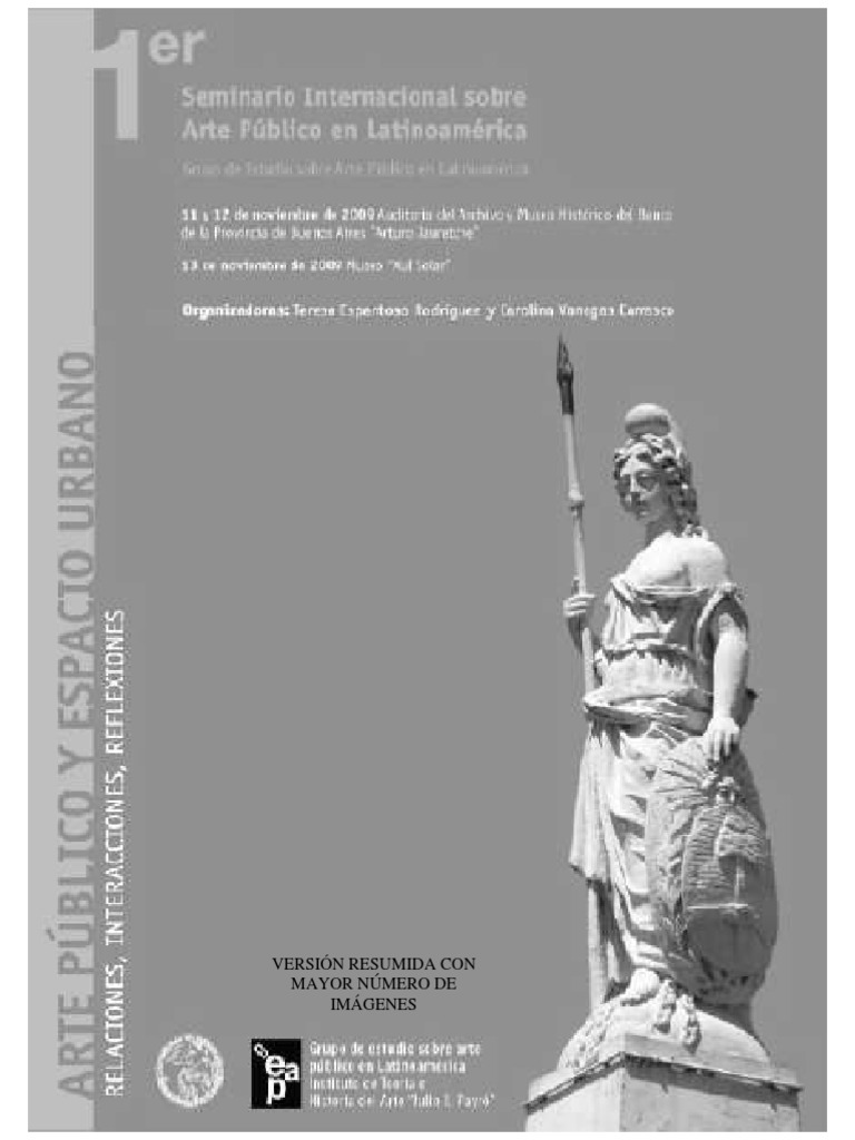 Resumenes. I Seminario Internacional Sob PDF | PDF | Urbanismo | Estética