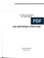 193626951-Akademsko-pisanje-Dr-Milenko-Kundačina-Dr-Veljko-Banđur.pdf