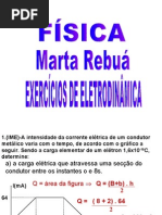 Física PPT - Eletrodinâmica Exercícios