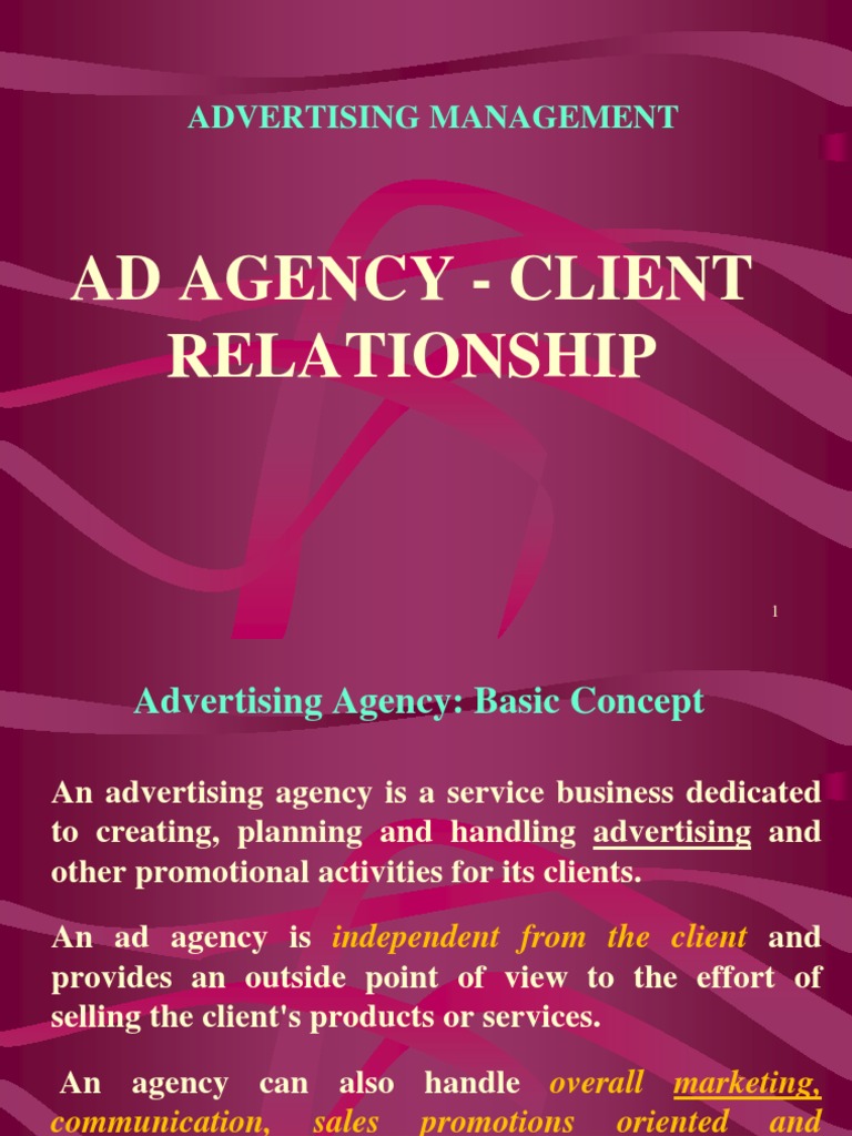 Advertising Agency Types and Structure | PDF | Direct Marketing ...