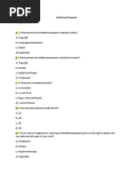 Intellectual Property Quiz