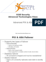 Advanced PIX & ASA: CCIE Security Advanced Technologies Class