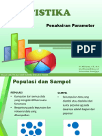 Pertemuan 09 Penaksiran Parameter