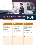 Nossa Vida e Ministério Cristão - Apostila Do Mês de Julho