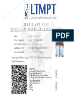 Sertifikat Utbk LTMPT 119632030017 PDF
