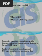 Introduction To GIS: - What Is GIS? - What Are GIS Components?