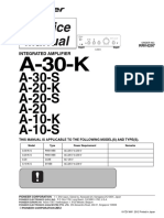 Pioneer - A 30 K - A 30 S - A 20 K - A 20 S - A 20 - A 10 K - A 10 S - rrv4297 - Integrated - Amplifier PDF