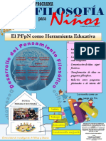 Afiche Programa Filosofía para Niños (PFPN)