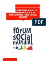 Los Movimientos Sociales Latinoamericanos Y El Proceso Del Foro Social Mundial
