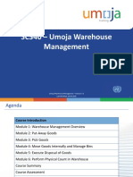 SC340 Umoja Warehouse Management ILT v3.4 PDF