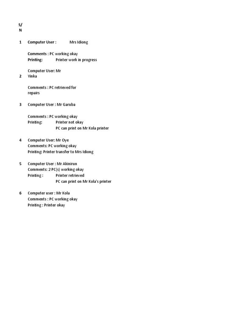 System Usage Report | PDF | Games & Activities | Computers