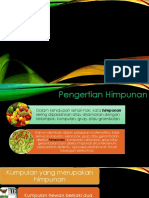 Presentasi himpunan