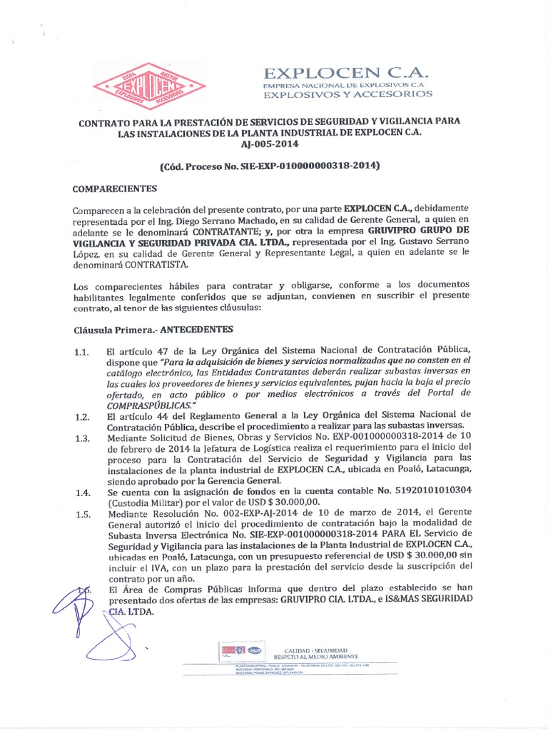 Explocen | PDF