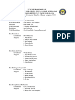 Struktur Organisasi HMJ Kebidanan