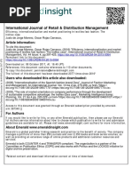 International Journal of Retail & Distribution Management: Article Information