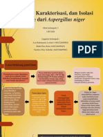 Produksi, Karakterisasi, Dan Isolasi Lipase Dari Aspergillus Niger
