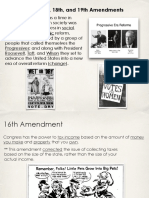 Progressive Era Amendments