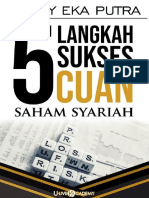 5 Langkah Sukses Cuan Saham Syariah PDF