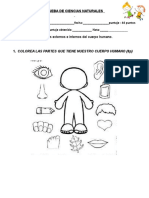 Prueba de Ciencias Naturales