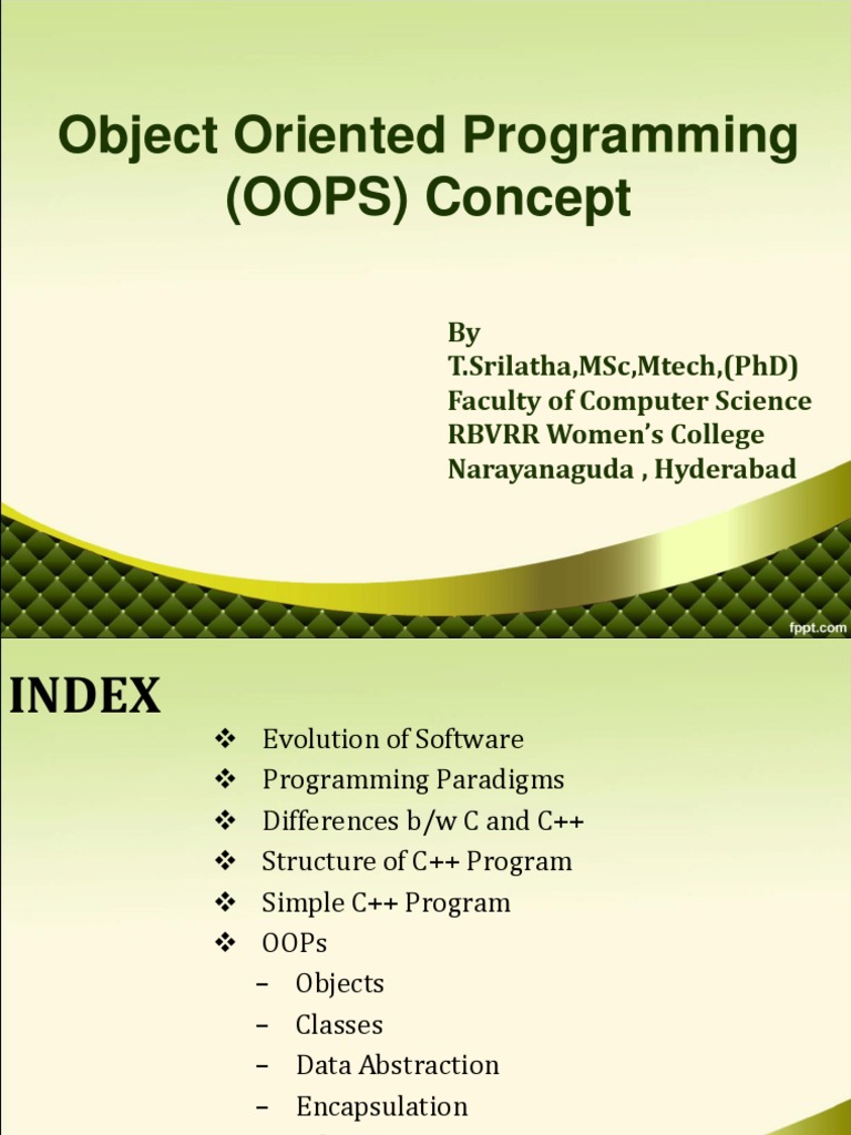 OOP Concepts Explained: Classes, Objects, Inheritance and Polymorphism ...