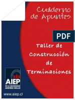 Taller de Construcción de Terminaciones - ECO119 PDF