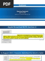 Qualcomm opening statement