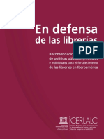 En Defensa de Las Librerías