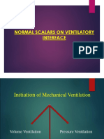 Normal Scalars in Ventilatory Interface