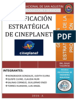 Planificacion Estrategica de Cineplanet