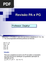 Matemática PPT - PA e PG