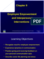 Employee Empowerment & Interpersonal Interventions