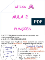 Matemática PPT - Aula 02 - Funções I