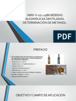 Bebidas Alcohólicas Destiladas Cromatografia Gases