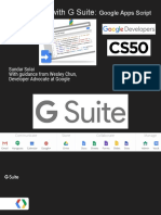 Doing More With G Suite:: Google Apps Script