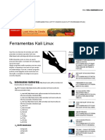 Ferramentas Kali Linux - Hacks PDF