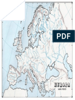 Mapa Mudo Europa Fisico