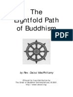 The Eightfold Path A4 Webread Version - British English