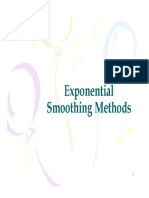 Exponential Smoothing Methods PDF
