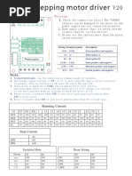 Tb6560 Stepping Motor Driver PDF