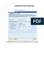 Configuración de Sap Logon Web - 20