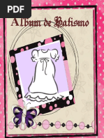 Álbum de Batismo - Menina 1
